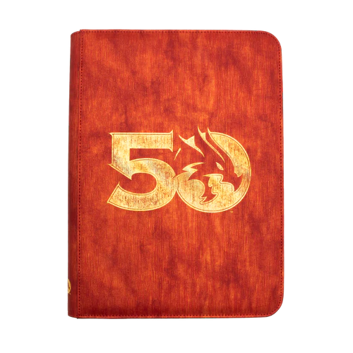 D&D RPG - Folio - Dungeons & Dragons 50th Anniversary Printed Leatherette Book Folio