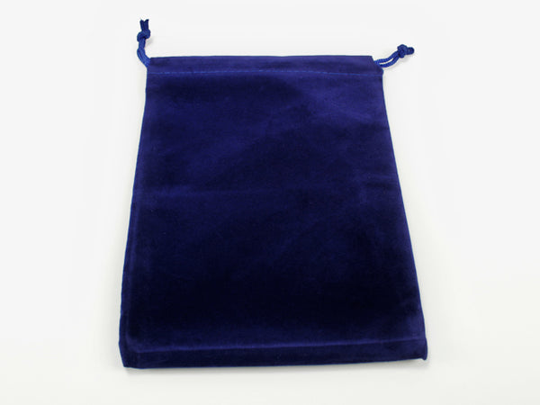 Dice Bag - Chessex - Large - Velour Blue Dice Pouch