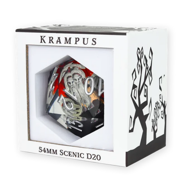 Dice - Sirius - 20-Sided (1 ct.) - 54mm - Scenic - Krampus