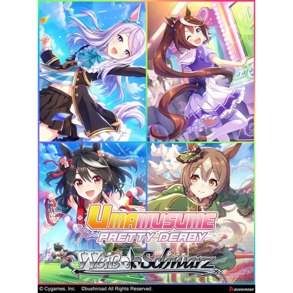 (NOT FOR SALE UNTIL 06/26/2026) Weiss Schwarz TCG - Umamusume: Pretty Derby Booster Pack