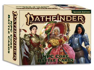 Pathfinder 2E (Second Edition) RPG - NPC Core Battle Cards Box