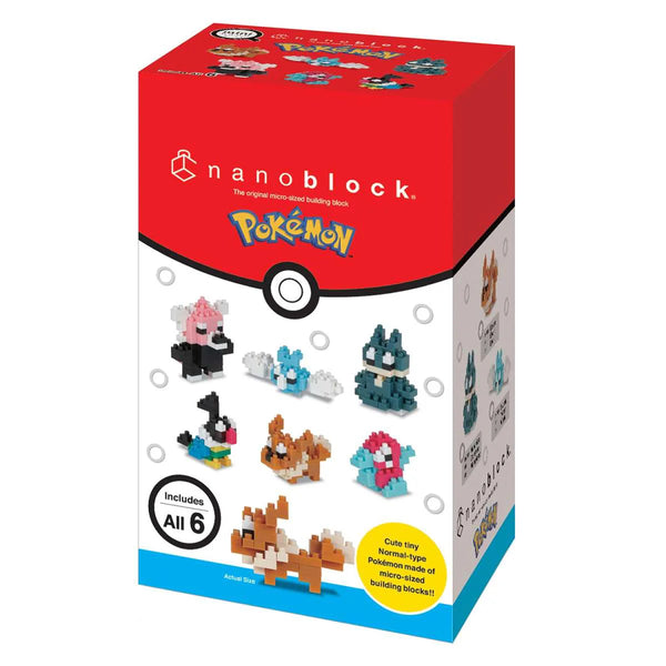 Nanoblock - Pokémon Series - Normal Blind Box Set 1 - Complete Set