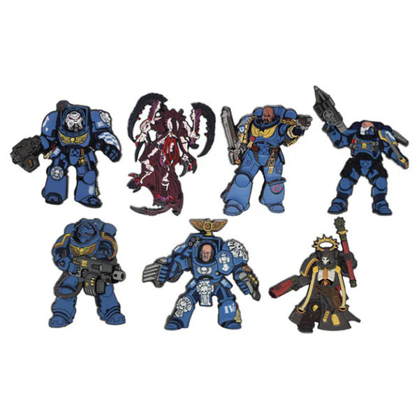 Pins - Foam Brain Games - Warhammer 40k Ultramarines vs Tyranids Mystery Loot Pack