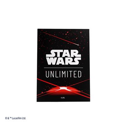 Deck Sleeves - Gamegenic - Star Wars: Unlimited TCG - Premium Art Sleeves - Card Back Red