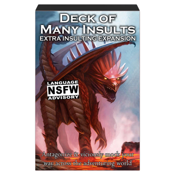 Deck of Many Insults: Extra Insulting Expansion RPG Cards