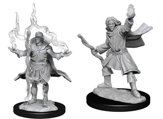 Pathfinder Deep Cuts - Unpainted Miniatures - Elf Sorcerer Male