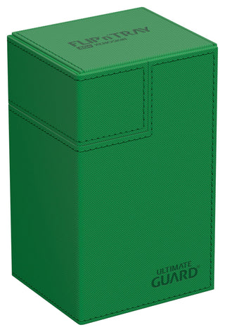 Deck Box - Ultimate Guard - Flip 'n' Tray 80+ - Monocolor Green