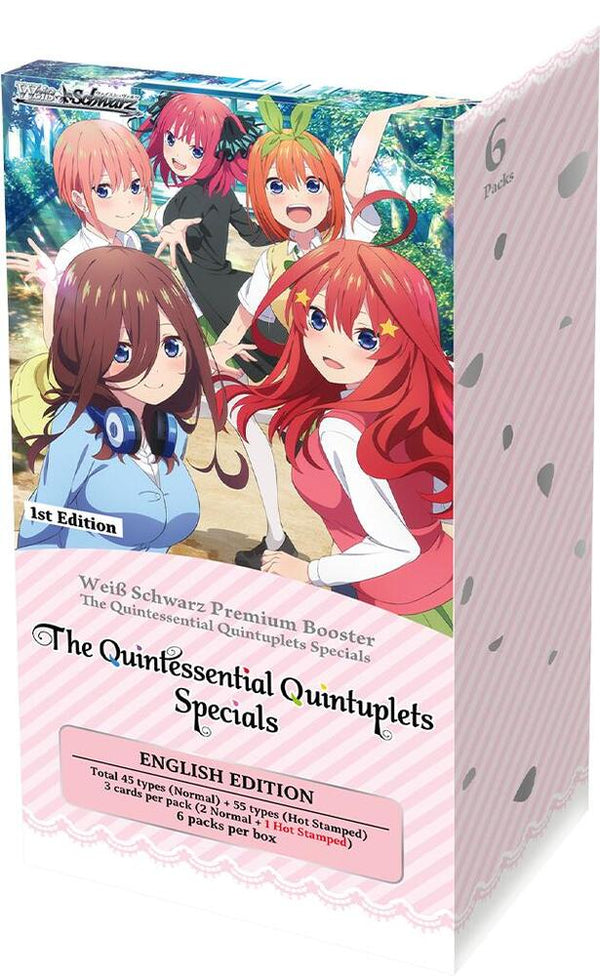 Weiss Schwarz TCG - Quintessential Quintuplets Specials Premium Booster Display Box