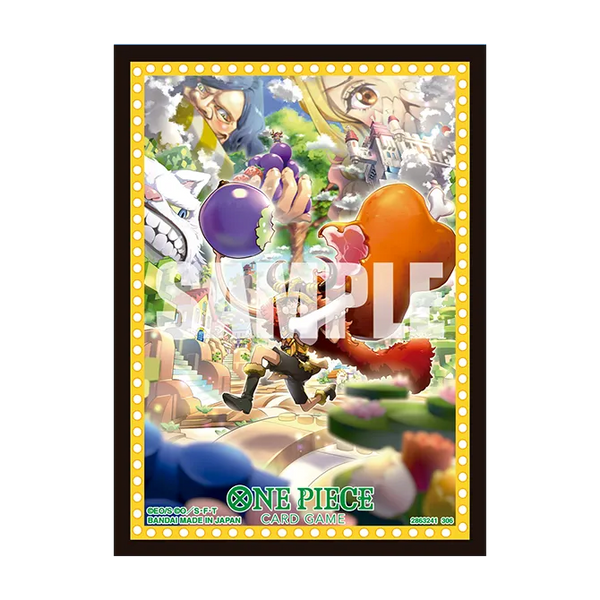 (NOT FOR SALE UNTIL 08/28/2026) Deck Sleeves - Bandai - One Piece TCG - Official Sleeves 16 - Monkey.D.Luffy