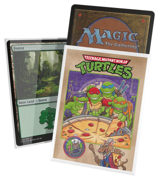 Deck Sleeves - Ultimate Guard - Art Sleeve - MtG - TMNT - Pizza Box (100 ct.)
