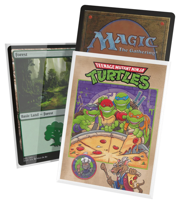 Deck Sleeves - Ultimate Guard - Art Sleeve - MtG - TMNT - Pizza Box (100 ct.)