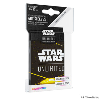 Deck Sleeves - Gamegenic - Star Wars: Unlimited TCG - Art Sleeves - Space Yellow