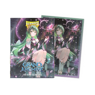 Deck Sleeves - Dragon Shield - Dual Art - Matte - Grand Archive - Ariel, Archangel of Natura (100 ct.)