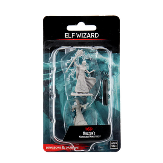 D&D - Nolzur's Marvelous Unpainted Miniatures - Elf Female Wizard