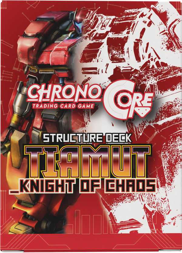 (NOT FOR SALE UNTIL 02/12/2026) Chrono Core TCG - SD03 Tiamut - Knight of Chaos Structure Deck