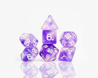 Dice - Sirius - Polyhedral RPG Set (7 ct.) - 16mm - Purple Glaze