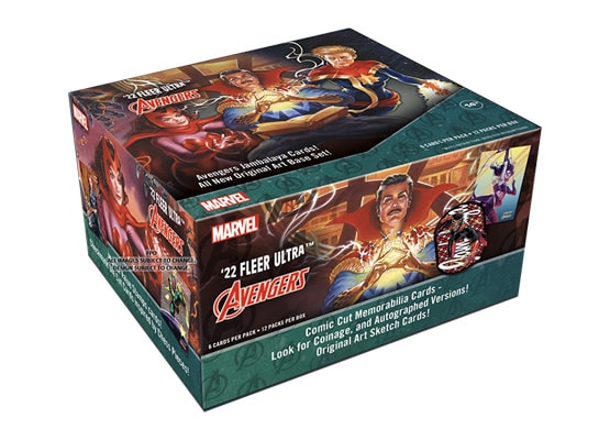 2022 Upper Deck Fleer Ultra Marvel Avengers Box
