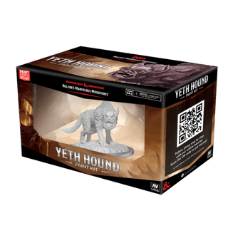Painting - WizKids - D&D - Nolzur's Marvelous Unpainted Miniatures - Paint Night Kit - Yeth Hound