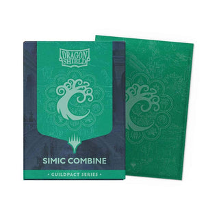 Deck Sleeves - Dragon Shield - Art - Matte Dual - Guildpact Series - Simic Combine (100 ct.)