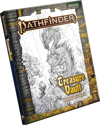 Pathfinder 2E (Second Edition) RPG - Treasure Vault (Remastered) (Sketch Cover Edition)