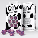 (NOT FOR SALE UNTIL 10/15/2025) Dice - Q-Workshop - Cow Dice Set - RaMOOa (7 ct.) (Copy)