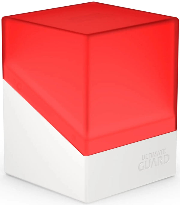Deck Box - Ultimate Guard - Boulder Deck Case 100+ - Synergy Red/White