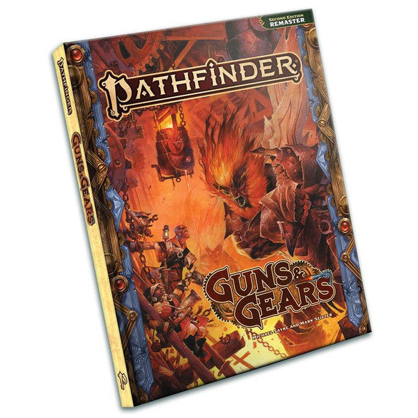 Pathfinder 2E (Second Edition) RPG - Guns & Gears Hardcover (Remastered)