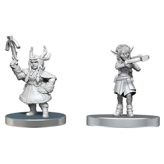 Critical Role - Unpainted Miniatures - Veth Brenatto & Nott the Brave