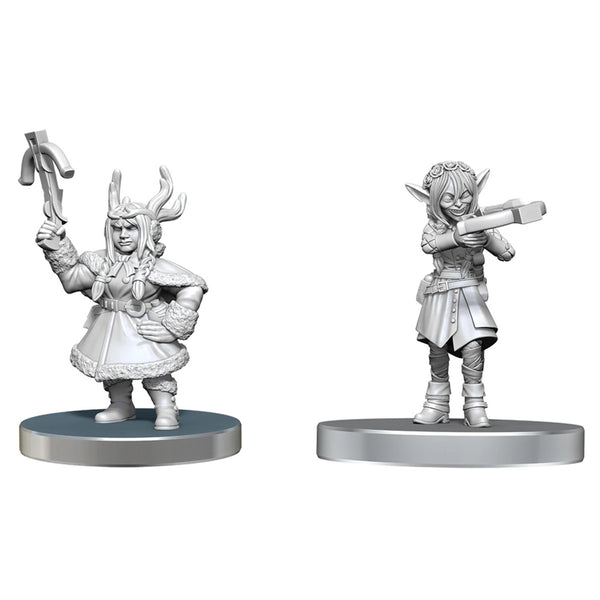 Critical Role - Unpainted Miniatures - Veth Brenatto & Nott the Brave