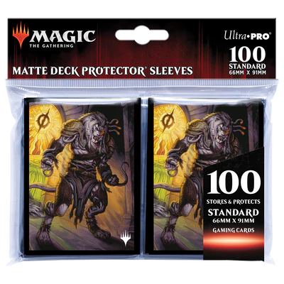 Deck Sleeves - Ultra Pro - Deck Protector - Magic: The Gathering - Dominaria United V4 (100 ct.) - Ajani, Sleeper Agent