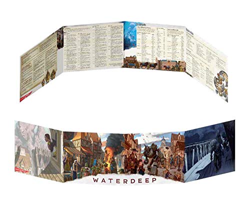 D&D RPG - DM Screen - Waterdeep - Dragon Heist - Dungeon Master's Screen