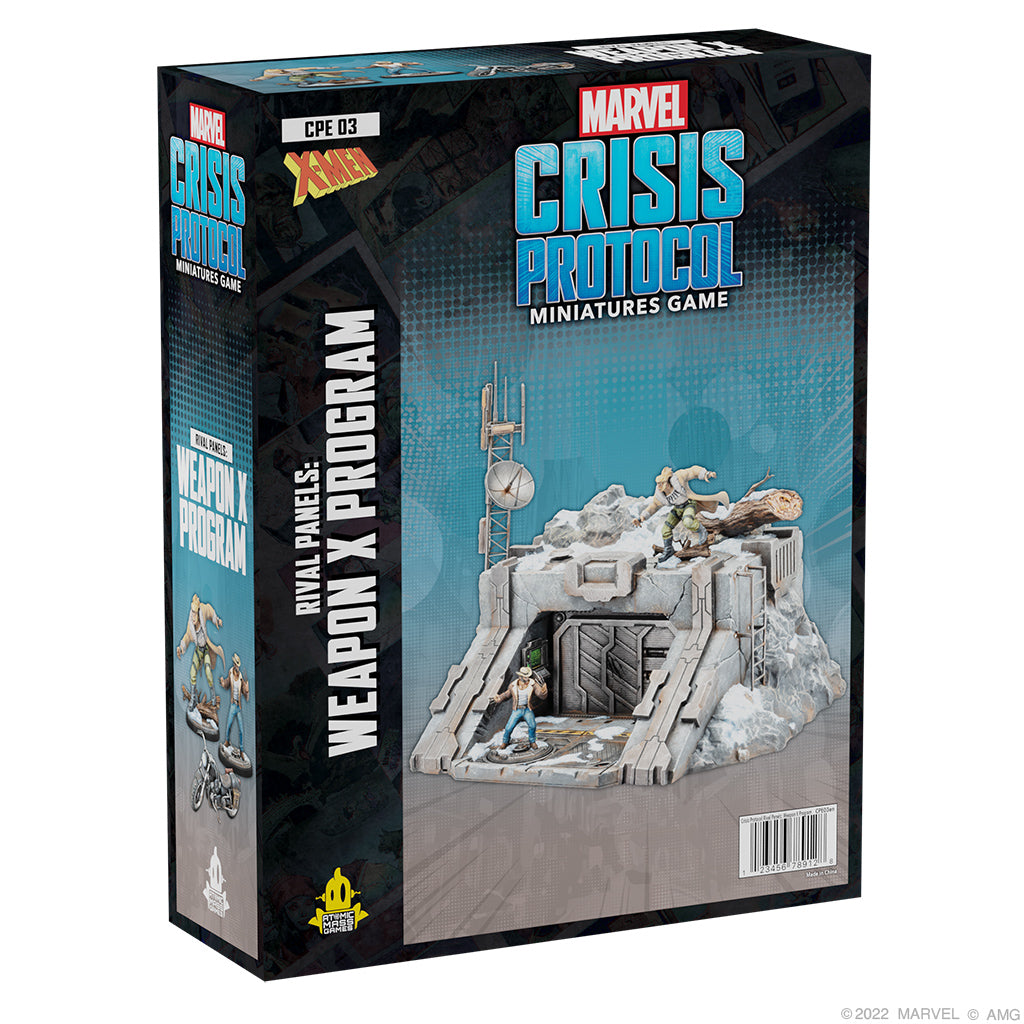 Atomic Mass Games Marvel Crisis Protocol - Rival Panels - Weapon X Program