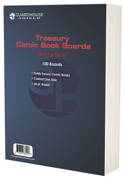 Guardhouse Shield - Comic Storage - Backing Boards - Treasury Size (100 ct.)