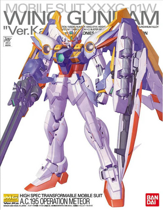 Bandai Hobby -  Gundam Wing - MG Wing Gundam Ver. Ka 1/100 Model Kit