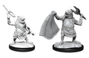 D&D - Nolzur's Marvelous Unpainted Miniatures - Kuo-Toa & Kuo-Toa Whip
