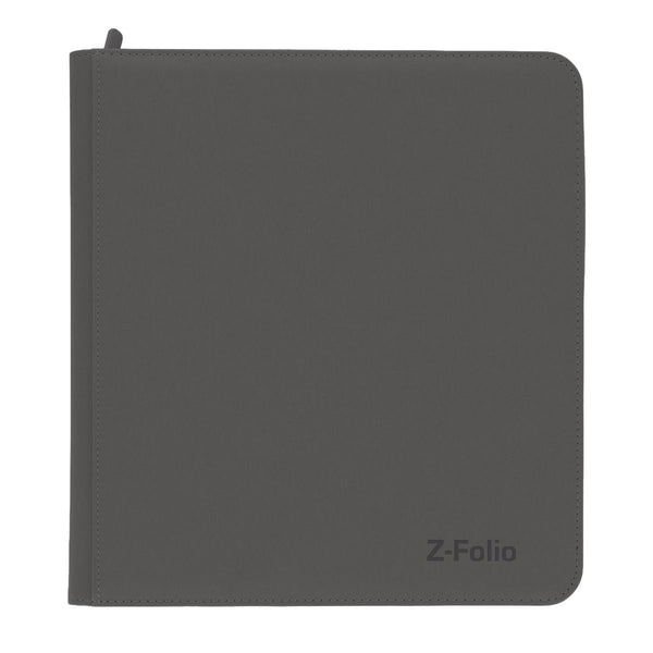 Binder - BCW - 12-Pocket Album Z-Folio - Gray