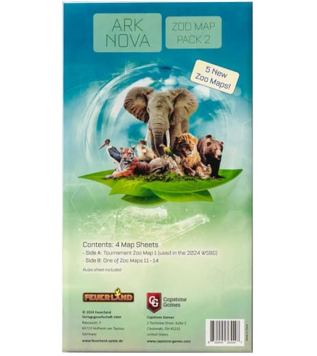 Ark Nova - Zoo Map Pack 2