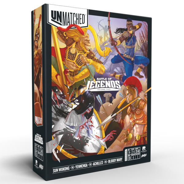 Unmatched - Battle of Legends Vol. 2 - Achilles, Yennenga, Sun Wukong, Bloody Mary