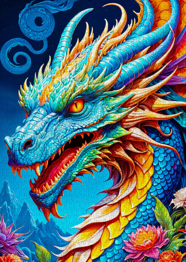 Blue Dragon - Jigsaw Puzzle (1000 Pcs.)