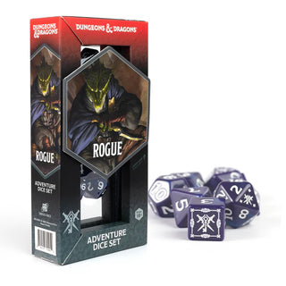 Dice - Sirius - Polyhedral RPG Set (15 ct.) - 16mm - Adventure Dice - Rogue Purple