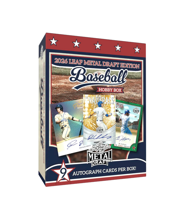 2026 Leaf Metal Draft Edition Baseball Hobby Box