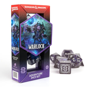 Dice - Sirius - Polyhedral RPG Set (16 ct.) - 16mm - Adventure Dice - Warlock Purple