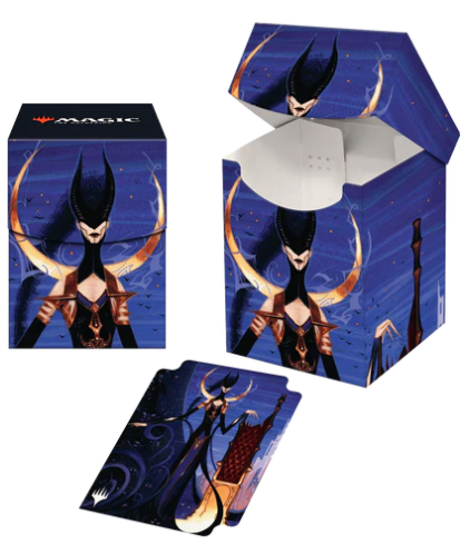 Deck Box - Ultra Pro - Pro-100+ - Magic: The Gathering - Wilds of Eldraine V1 - Ashiok, Wicked Manipulator