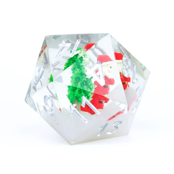 Dice - Sirius - 20-Sided (1 ct.) - 54mm - Scenic - Santa