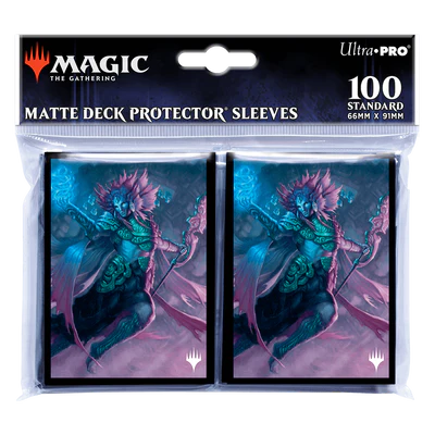 Deck Sleeves - Ultra Pro - Deck Protector - Magic: The Gathering - The Lost Caverns of Ixalan C (100 ct.) - Hakbal of the Surging Soul