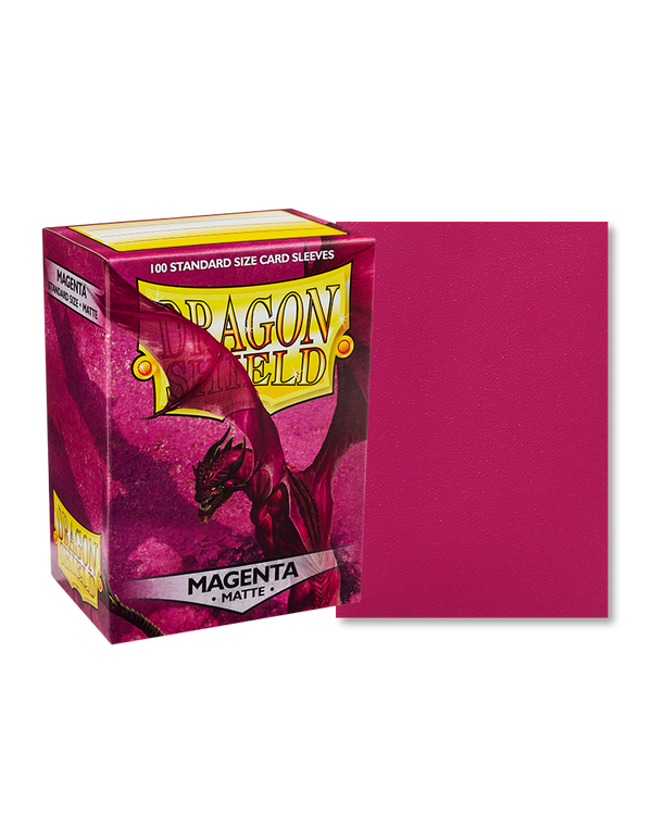 Deck Sleeves - Dragon Shield - Matte - Magenta (100 ct.)