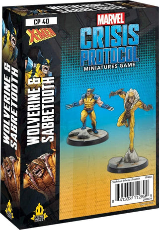 Marvel Crisis Protocol - Wolverine & Sabertooth Character Pack