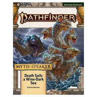 Pathfinder 2E (Second Edition) RPG - Adventure Path - Death Sails a Wine-Dark Sea Myth-Speaker - 2/3