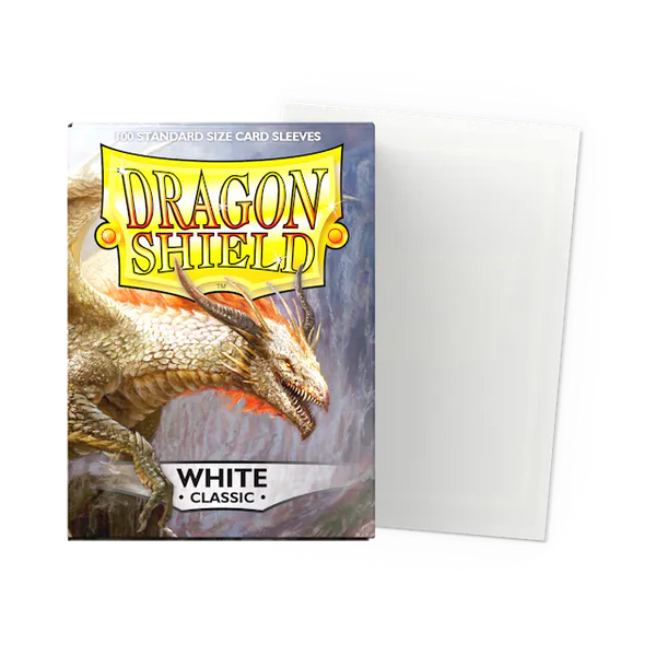 Deck Sleeves - Dragon Shield - Classic - White (100 ct.)