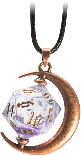 Sirius Dice - Night Sky D20 Necklace